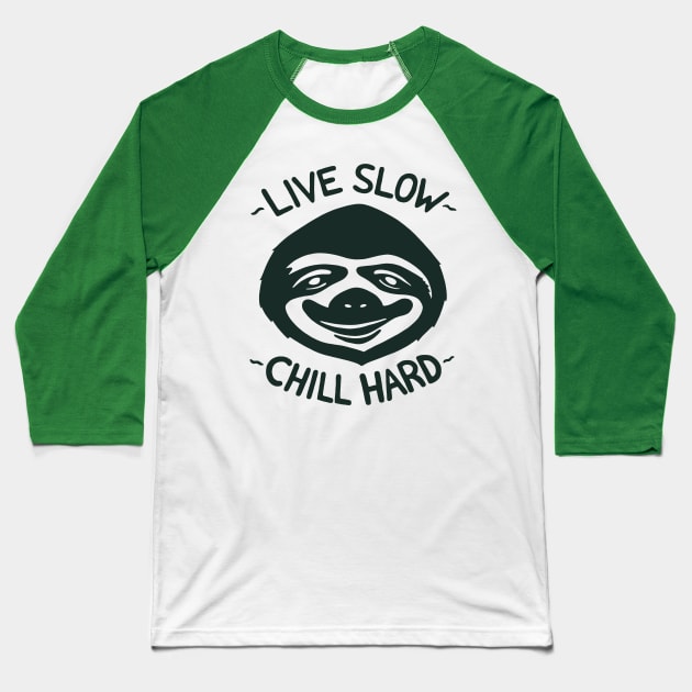 THE SLOW LIFE Baseball T-Shirt by dylmor